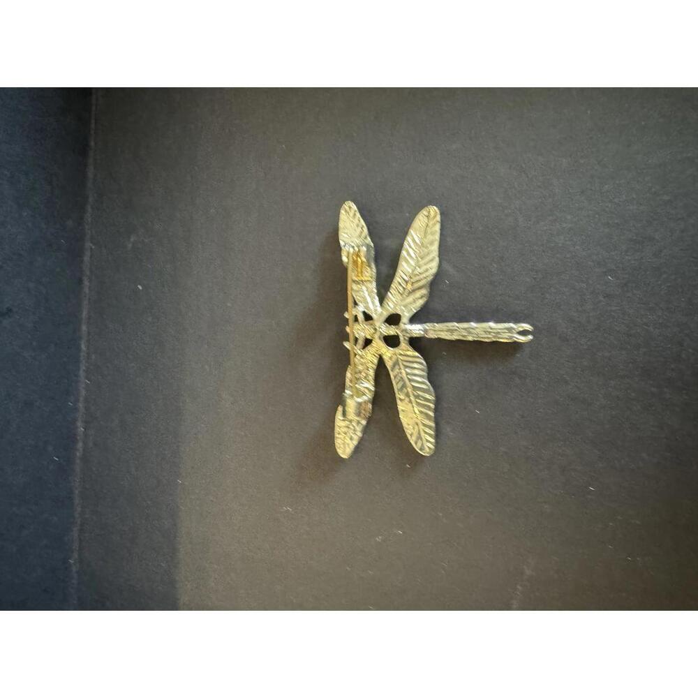 Beautiful Dragonfly Brooch Pin - Colorful Enamel Design - Picture 2 of 3